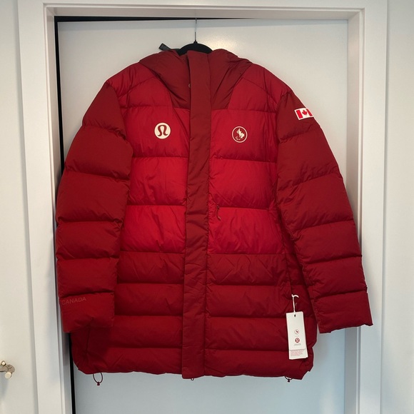 lululemon athletica Other - Lululemon x Team Canada red puffer jacket Size XL